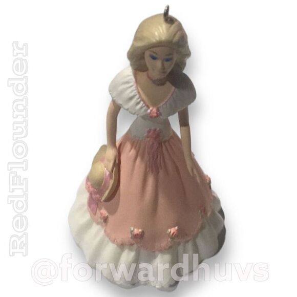 Vintage 1997 Spring Collection Hallmark Barbie Ornament - Picture 5 of 10